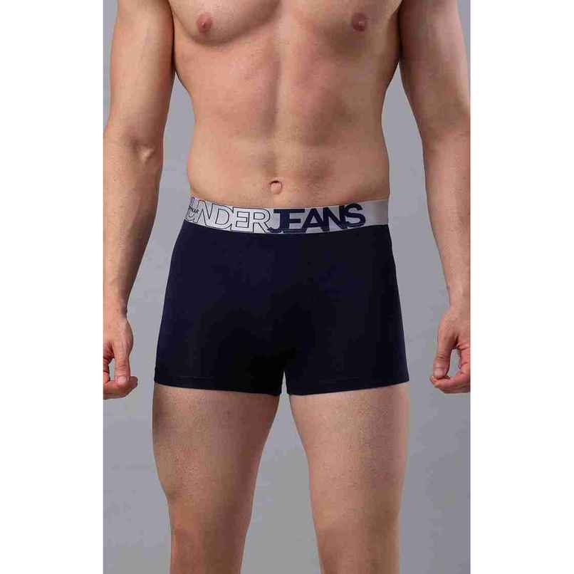 Underjeans by Spykar Mens Premium Navy Blue Trunk | XL