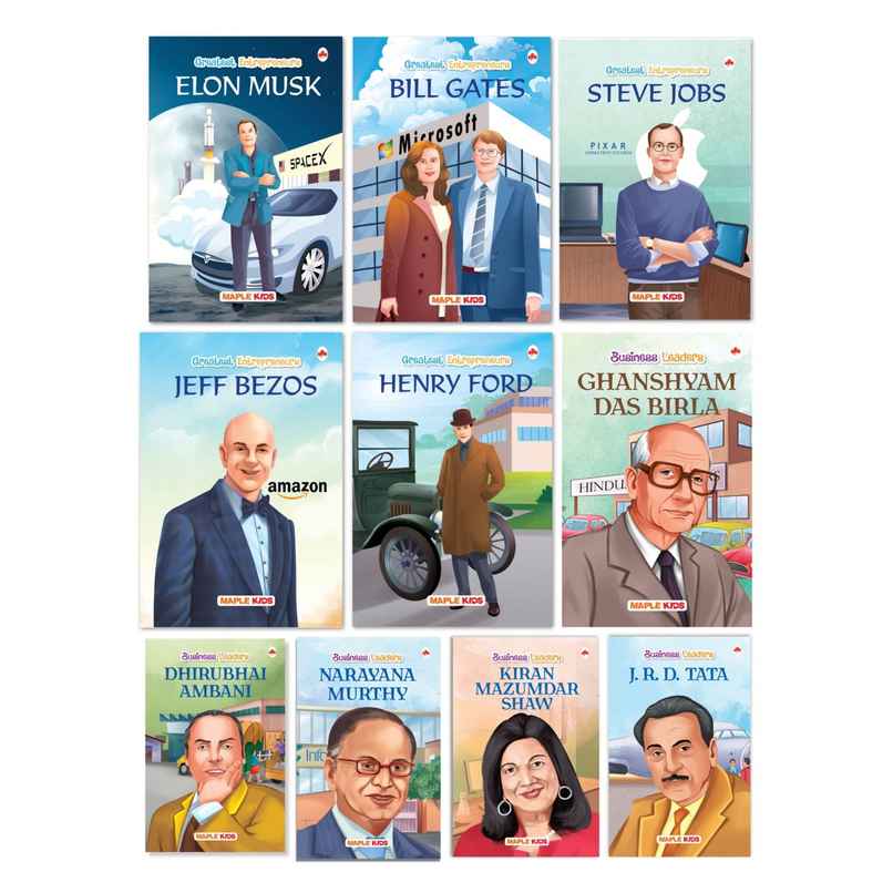 Story Books For Kids | Set Of 10 | Biographies For Kids | Age 6+ Story Books For Kids | Set Of 10 | Biographies For Kids | Age 6+