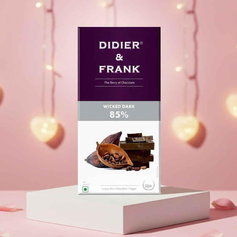 Didier & Frank 85% Dark Chocolate Bar | Premium & Indulgent