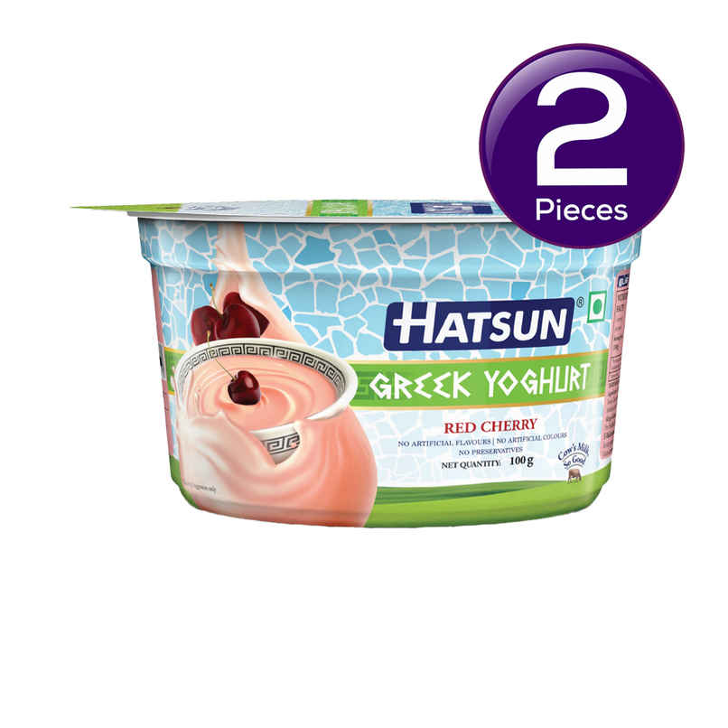Hatsun Greek Yoghurt Red Cherry Combo Hatsun Greek Yoghurt Red Cherry Combo