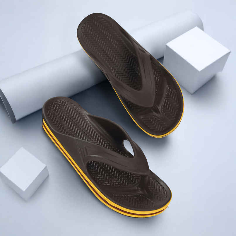 Paragon Men's Brown Eva Slippers EVK3414G UK 10