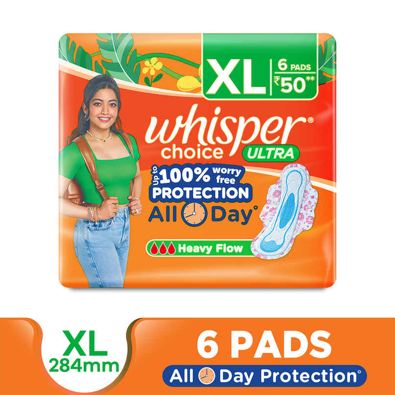 Whisper Choice Ultra XL Sanitary Pads