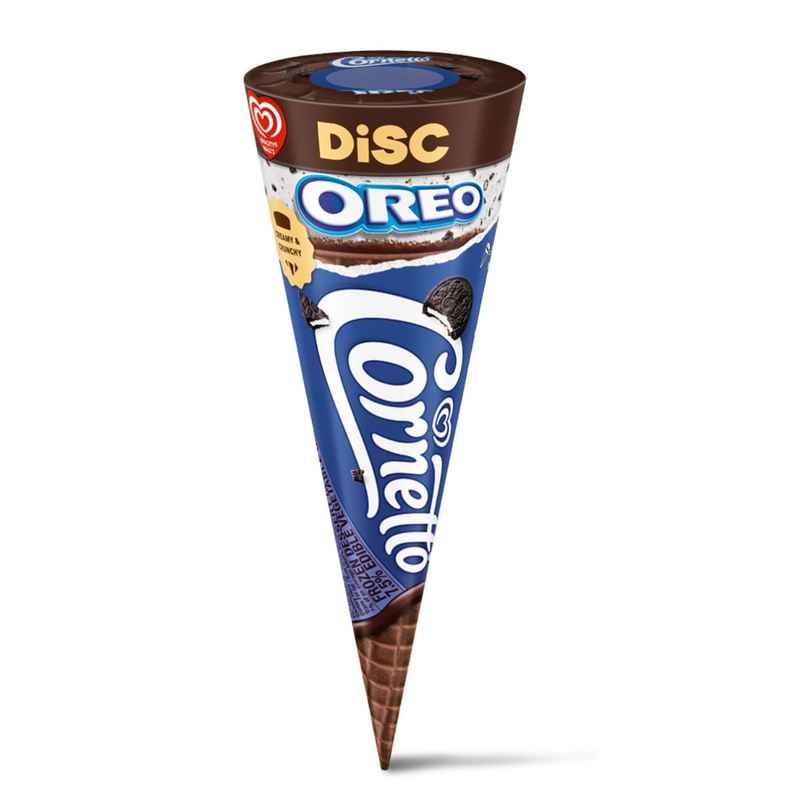 Kwality Wall's Cornetto Oreo Cone | Crunchy & Chocolatey Kwality Wall's Cornetto Oreo Cone | Crunchy & Chocolatey