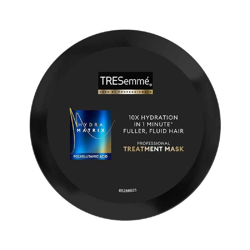 TRESemme Hydra Matrix Treatment Mask | Polyglutamic Acid for 100H Hydrated Fluid Hair, Paraben Free