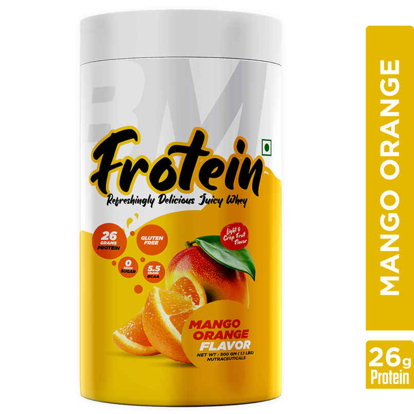 Bigmuscles Nutrition Frotein - Mango Orange Bigmuscles Nutrition Frotein - Mango Orange