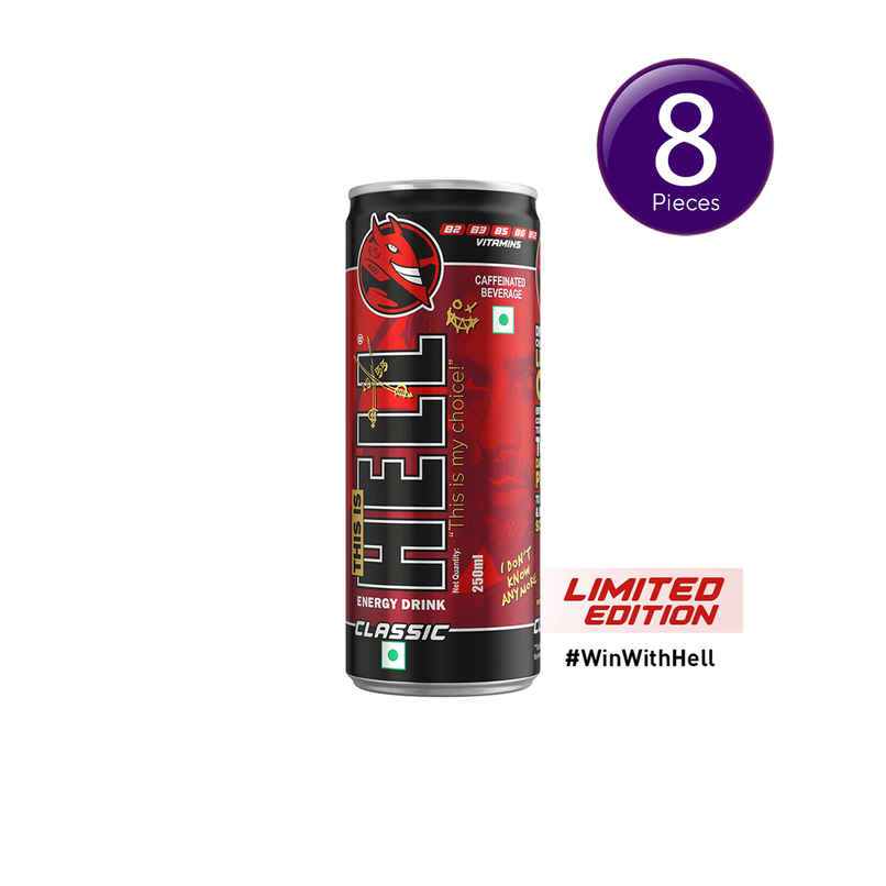 HELL Energy Drink | Classic | Canned Beverage | Combo