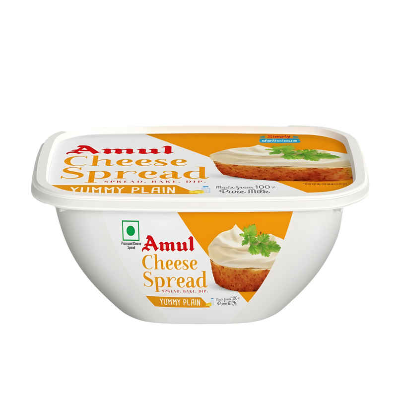 Amul Cheese Spread Yummy Plain Amul Cheese Spread Yummy Plain