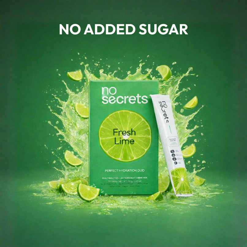 No Secrets Perfect Hydration Duo Electrolytes & Antioxidants Fresh Lime No Secrets Perfect Hydration Duo Electrolytes & Antioxidants Fresh Lime