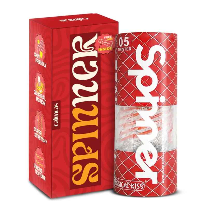 Calmras Spiral Motion Stroker Personal Massager for Men