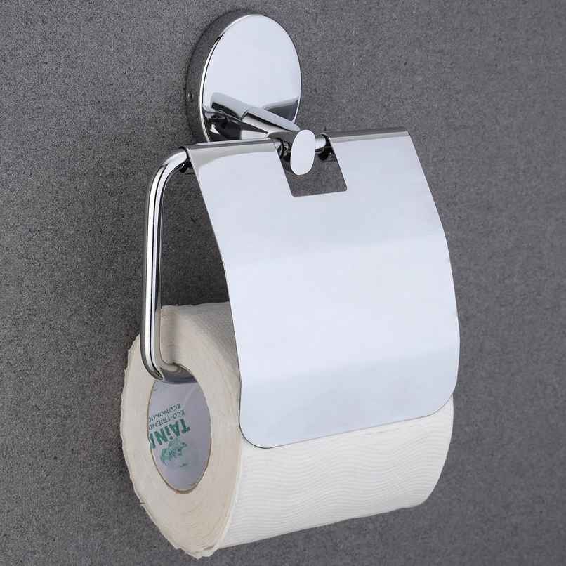 GLOXY Toilet Paper Holder Wall Mounted Tissue Roll Dispenser Bathroom Accessories SS304