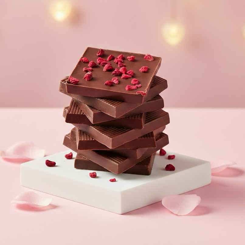 Chokola 45% Raspberry Chocolate Minis