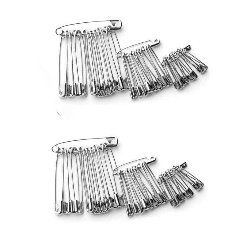 Bronson Professional Safety Pins | 4 Size | Pack Of 100