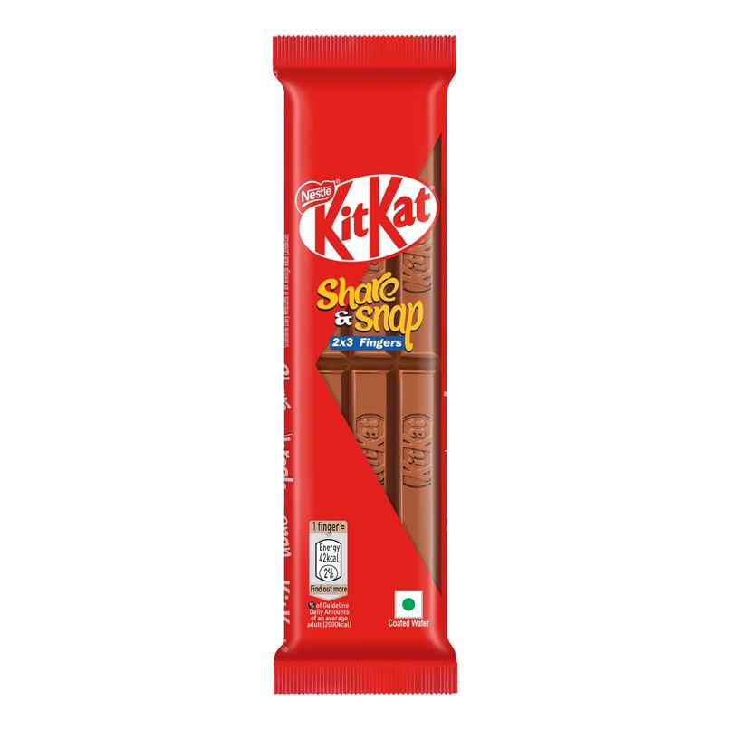 Nestle KitKat Share & Snap 2 x 3 Fingers Wafer Bar Nestle KitKat Share & Snap 2 x 3 Fingers Wafer Bar