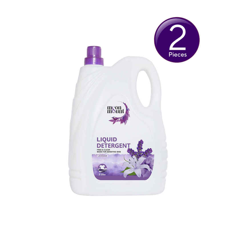 Moon&Mount Lavender Top & Front Load Detergent Liquid Combo