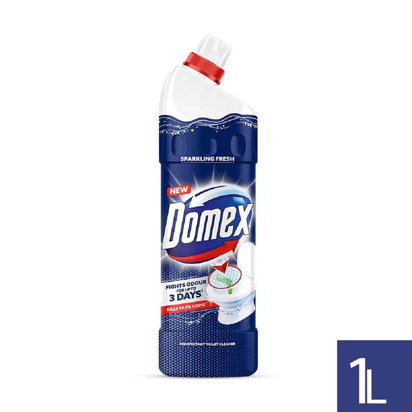  Domex Sparkling Fresh Toilet Cleaner | Fights Odour for Upto 3 Days
