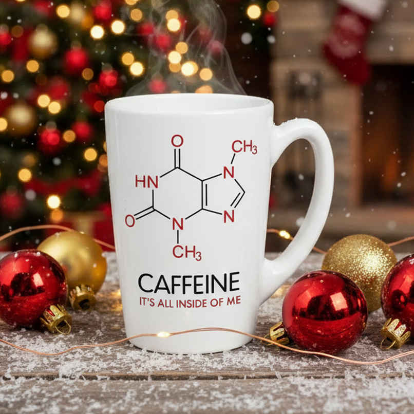 Luminarc Decorated Mug Caffeine Design 320 ml