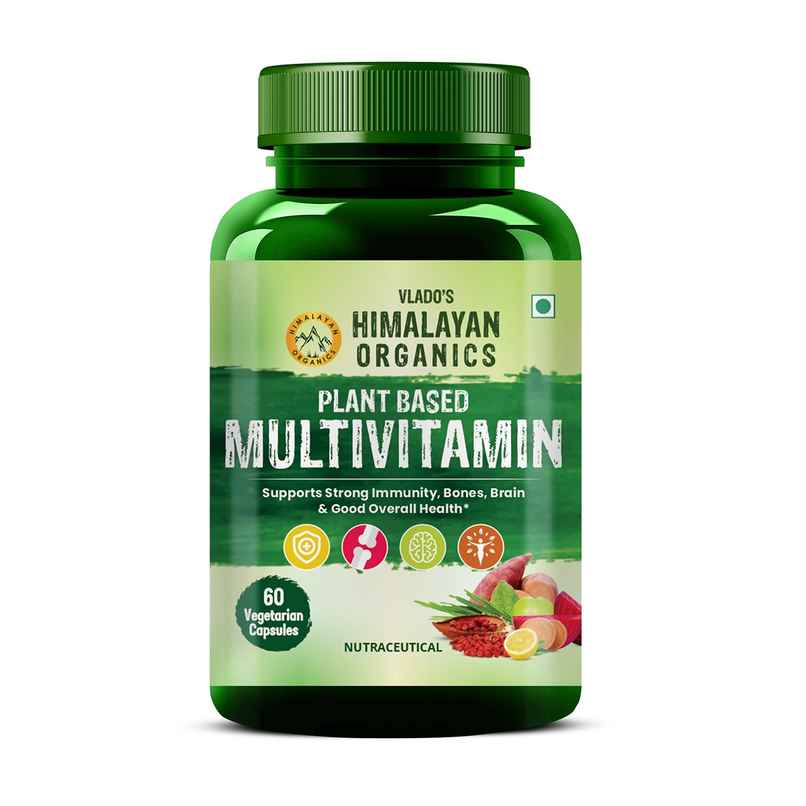 Vlado's Himalayan Organics Plant Based Multivitamin 60 VEG Capsules Vlado's Himalayan Organics Plant Based Multivitamin 60 VEG Capsules