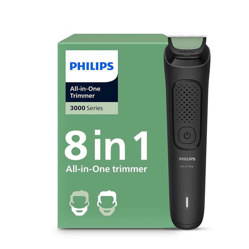 Philips MG3917/15 All-in-One Grooming Kit with 8 Attachments for Face, Hair & Body Philips MG3917/15 All-in-One Grooming Kit with 8 Attachments for Face, Hair & Body