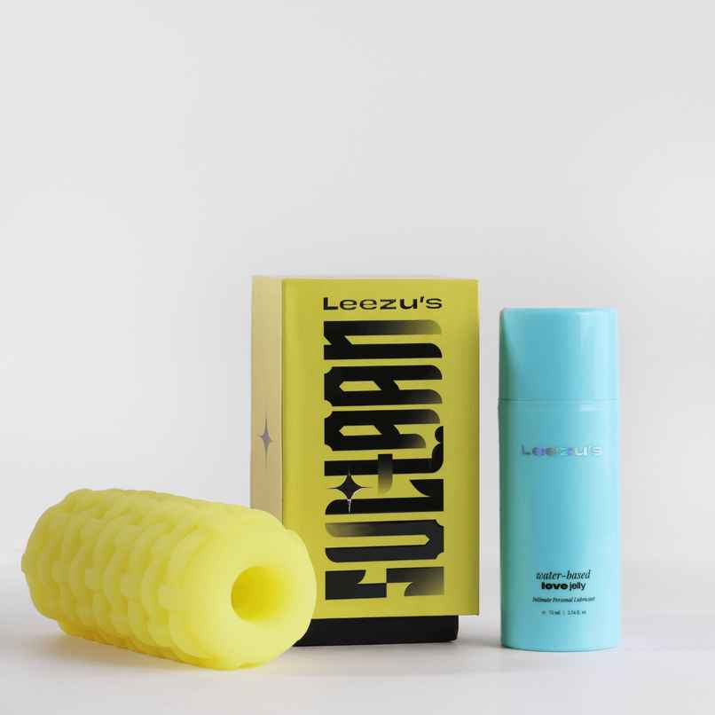 Leezu's Sultaan Stroker Personal Massager with Water Based Lubricating Gel