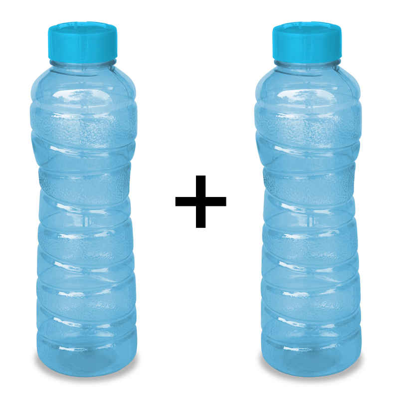 Princeware Pet Fridge Bottle Victoria 975 ml | Blue Combo