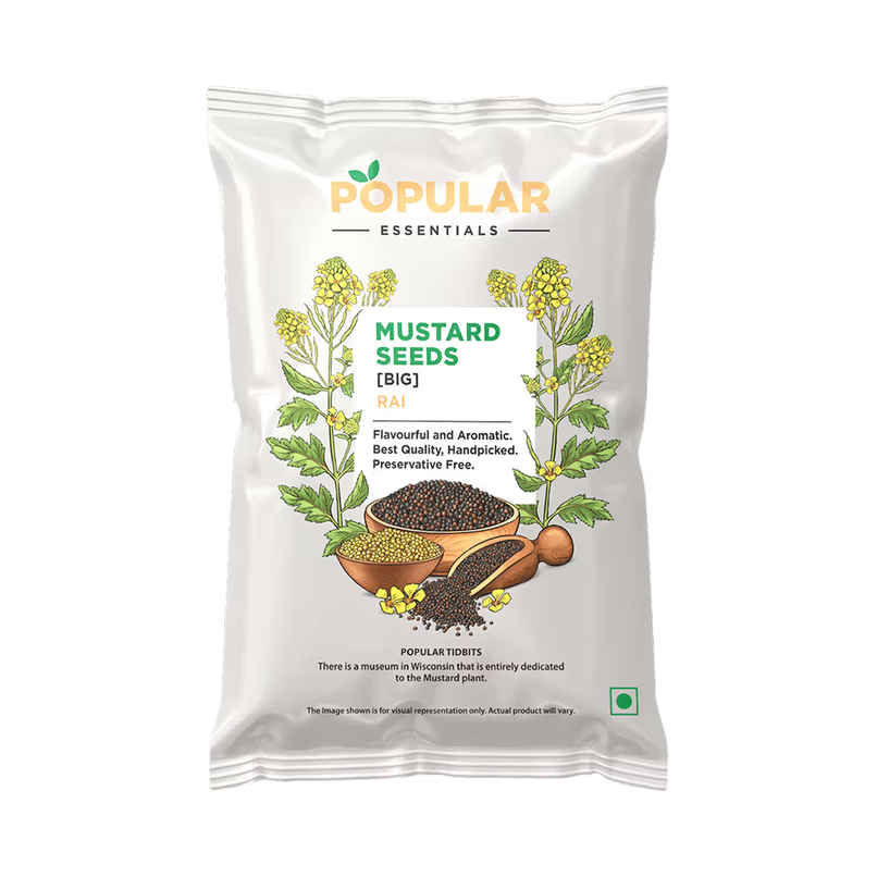 Popular Essentials Mustard Seeds Rai Big