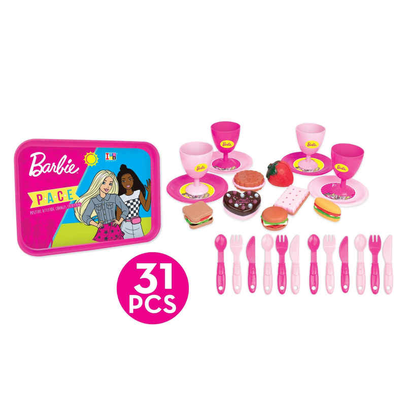 Party Time Pack Barbie | 31 Pcs | Assorted for Kids | 3 + Party Time Pack Barbie | 31 Pcs | Assorted for Kids | 3 +