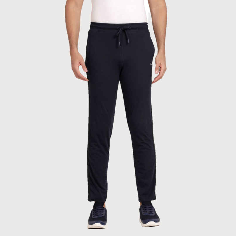 Pepe Jeans Mens Navy Slim Fit Track pant - Pack of 1 (M) Comfort Fit, Soft Fabric, Breathable