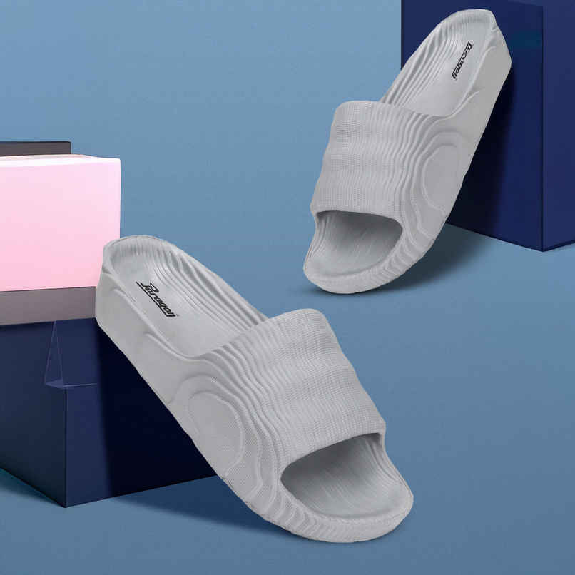 Paragon Men's Grey Eva Slippers K10913G UK 6