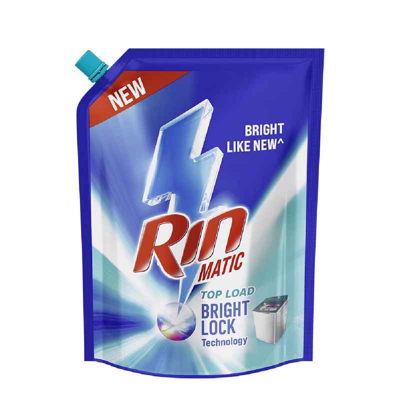 Rin Matic Top Load Detergent Liquid | Pouch Rin Matic Top Load Detergent Liquid | Pouch