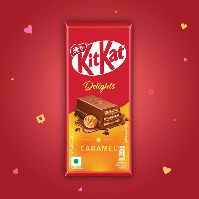 Nestle KitKat Delights Caramel | Crispy Chocolate Treat