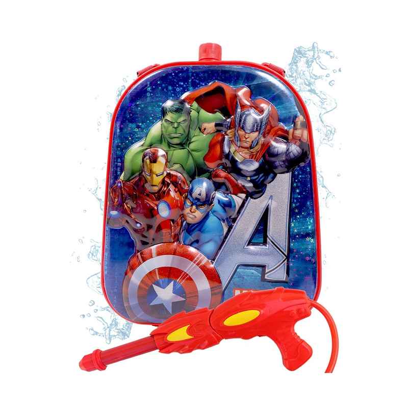 Toyshine Holi Water Toy Gun with Pressure Mechanism for Long Throw 4.0 L | Red - B