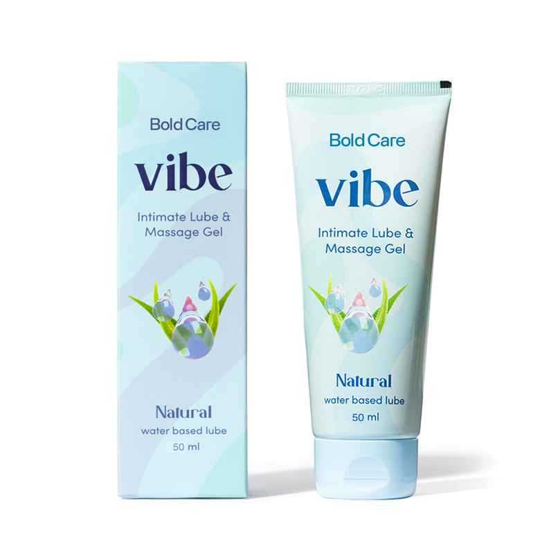 Bold Care Vibe Natural Water-Based Lubricant & Massage Gel