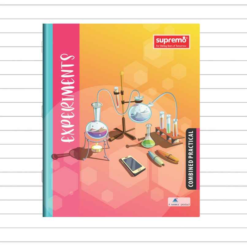 Ranka Supremo Practical Book Combined Single Line/Blank | Standard | 27 X 22 cm | 100 Pages