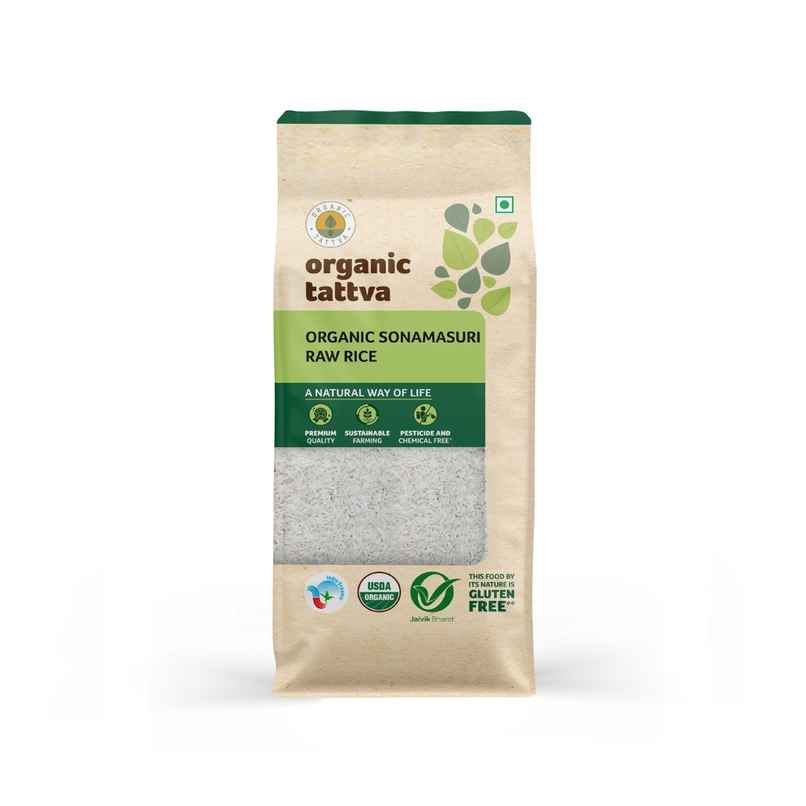 Organic Tattva Sonamasuri Rice White Organic Tattva Sonamasuri Rice White