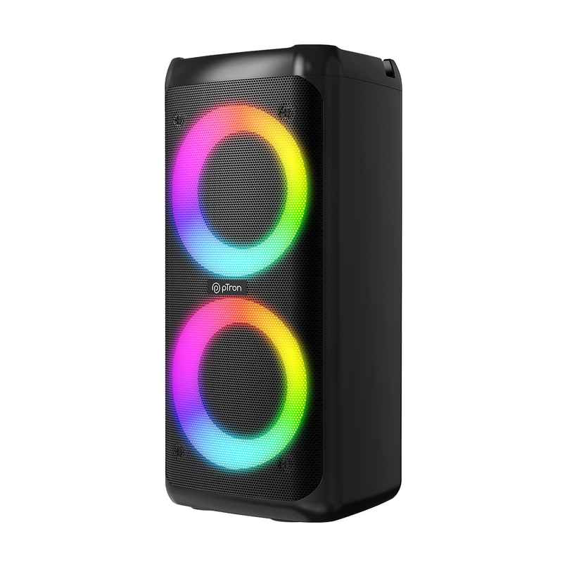 pTron Fusion Saga 48W Bluetooth Speaker, RGB Lights, 6Hrs Playtime | Black pTron Fusion Saga 48W Bluetooth Speaker, RGB Lights, 6Hrs Playtime | Black
