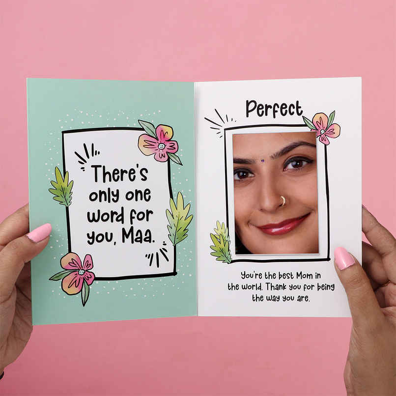 Happy Mail Mirror Card For Mom-To-Be