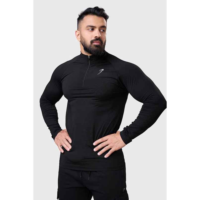 Fuaark Men's Thrive Pullover GYM T-shirt | Black - L Fuaark Men's Thrive Pullover GYM T-shirt | Black - L