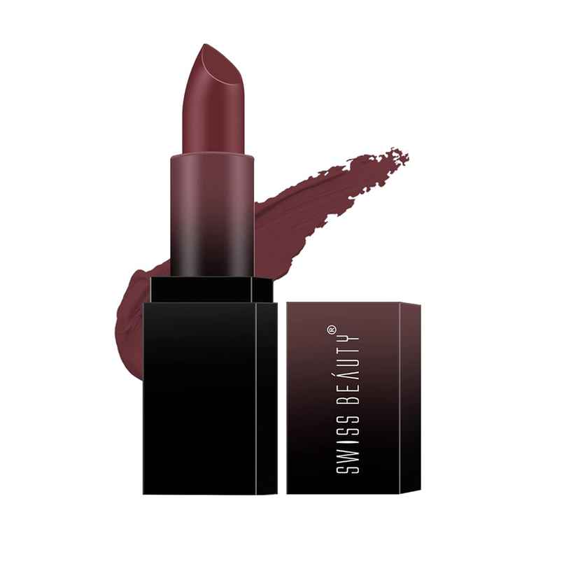 Swiss Beauty HD Matte Lipstick | 22 Brandy Harrington