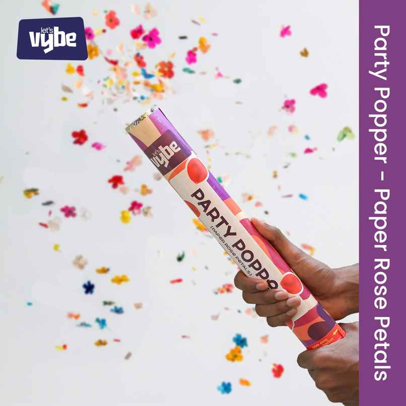 Party Popper | Rose Petal | Let's Vybe