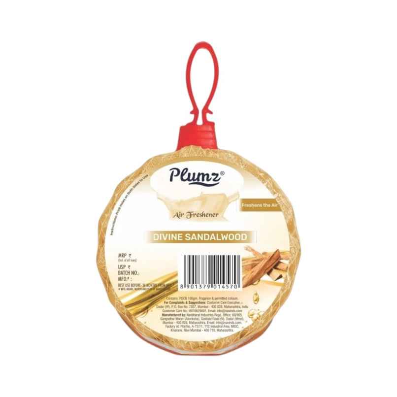 Plumz Sandal Premium Round Air Freshener