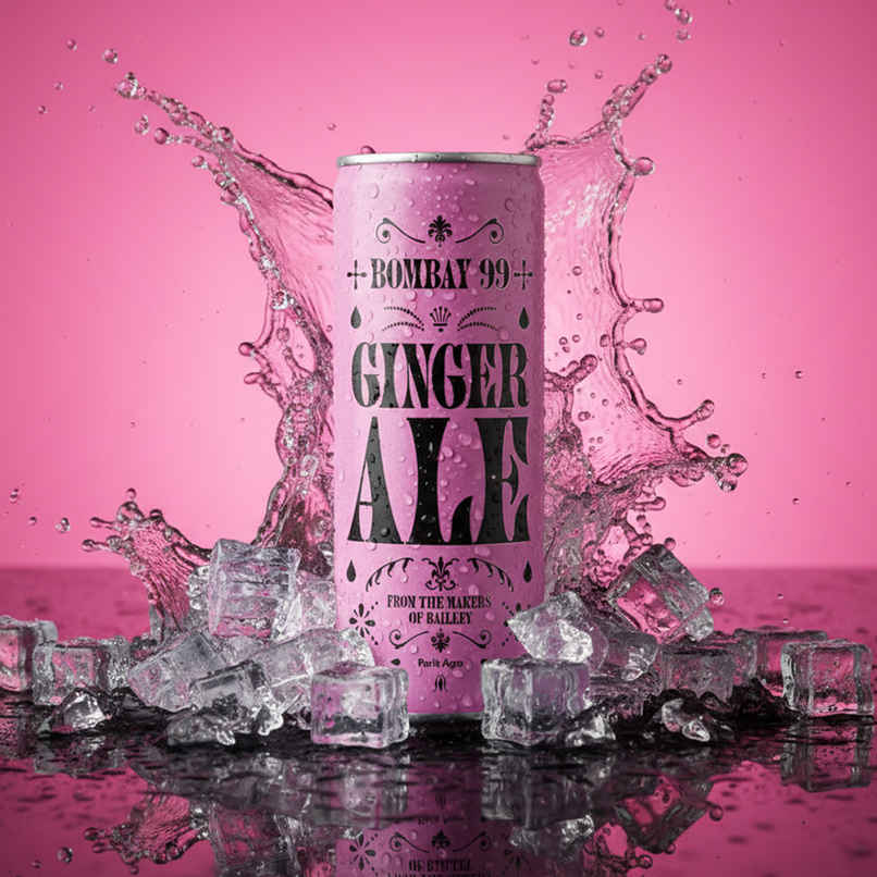 Bombay 99 Ginger Ale | Carbonated Beverage