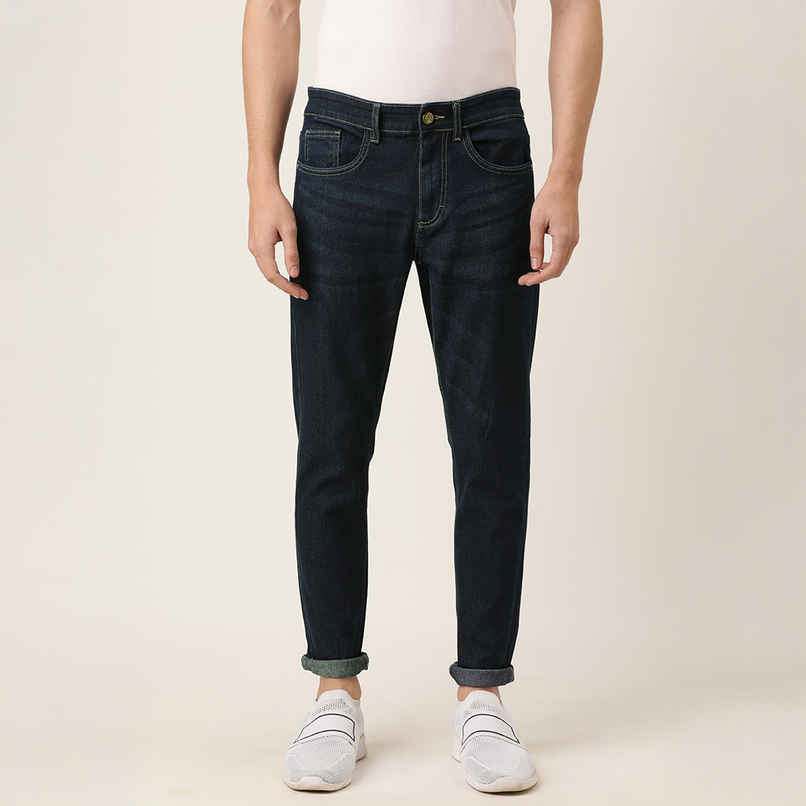 The Indian Garage Co Slim Fit Casual Jeans | Blue - 34