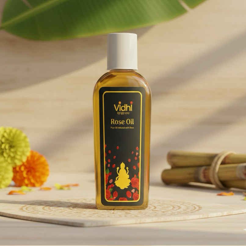 OM Bhakti Vidhi Special Puja Oil- Rose