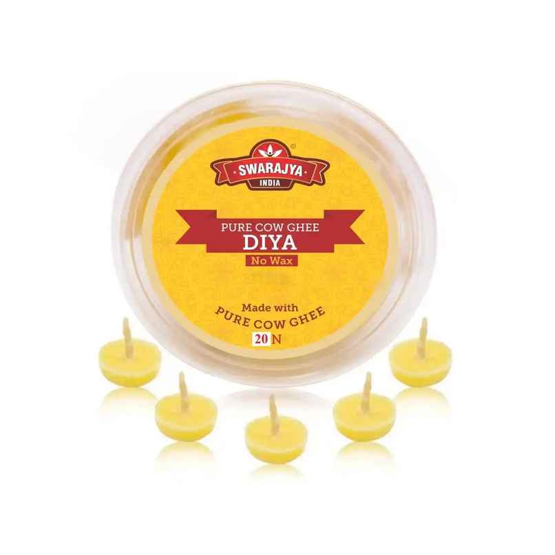 Ghee Diya Bati | No Wax | Swarajya India Ghee Diya Bati | No Wax | Swarajya India