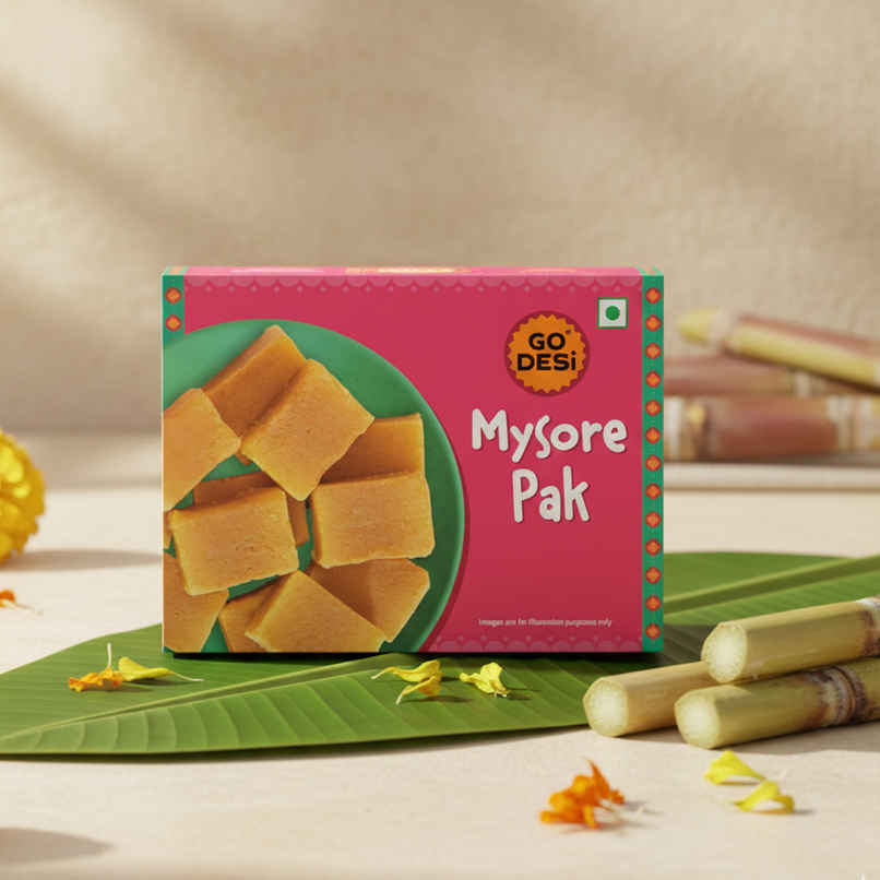 Mysore Pak | Sweets By GO DESi