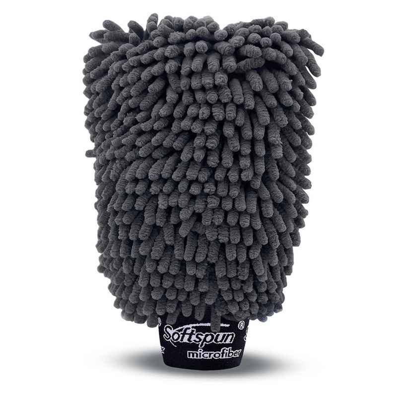 Softspun Microfiber All Purpose Glove/Mitt (1700 GSM, 1pc, Grey) Softspun Microfiber All Purpose Glove/Mitt (1700 GSM, 1pc, Grey)