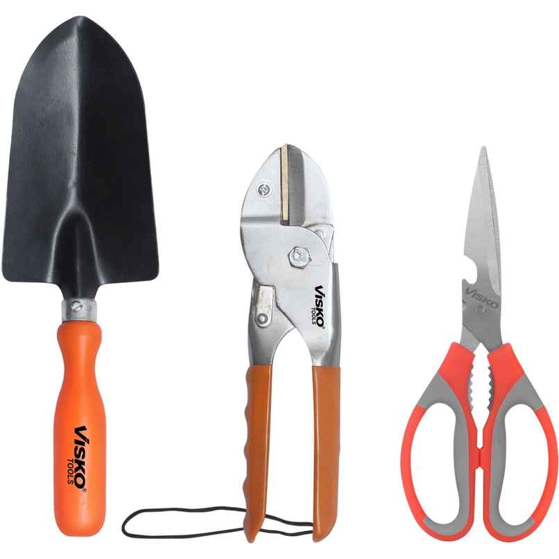 Visko 656 Garden Tools Set With 3 Pieces Garden Tool Kit Visko 656 Garden Tools Set With 3 Pieces Garden Tool Kit