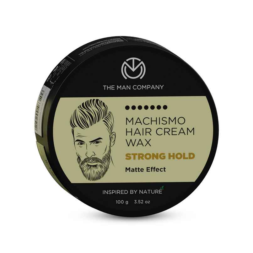 The Man Company Hair Wax for Strong Hold & Matte Effect I Machismo