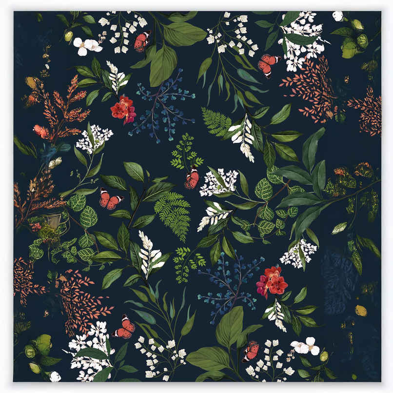 Tiger Notes Gift Wrap Festive Jungle | Blue | Decorative Use