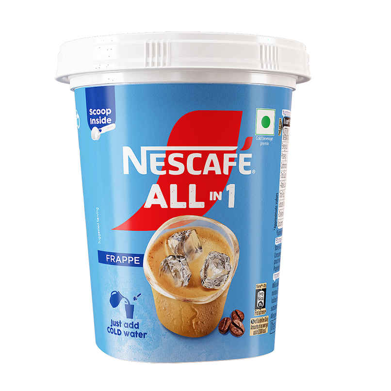 NESCAFE All In 1 Frappe Instant Cold Coffee Premix NESCAFE All In 1 Frappe Instant Cold Coffee Premix